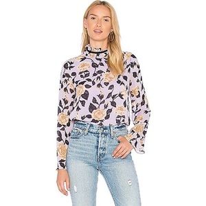 Ganni Carlton Georgette Blouse